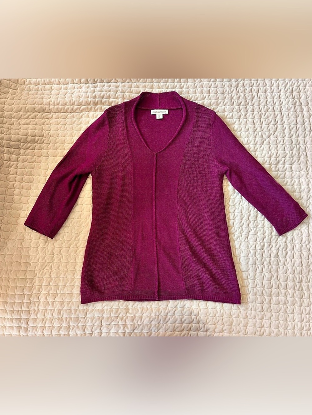 Coldwater Creek Maroon Size XS Like New